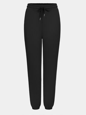 Halara Black High-Waisted Drawstring Tapered Ankle Pants Size L